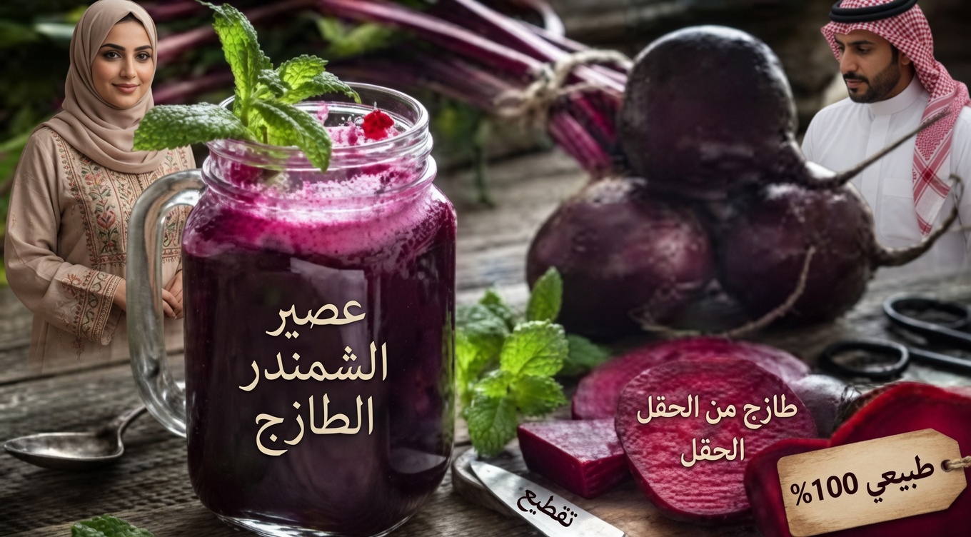 كيفية إعداد وصفة عصير الشمندر النابضة بالحيوية وإدماجها في روتينك الصباحي