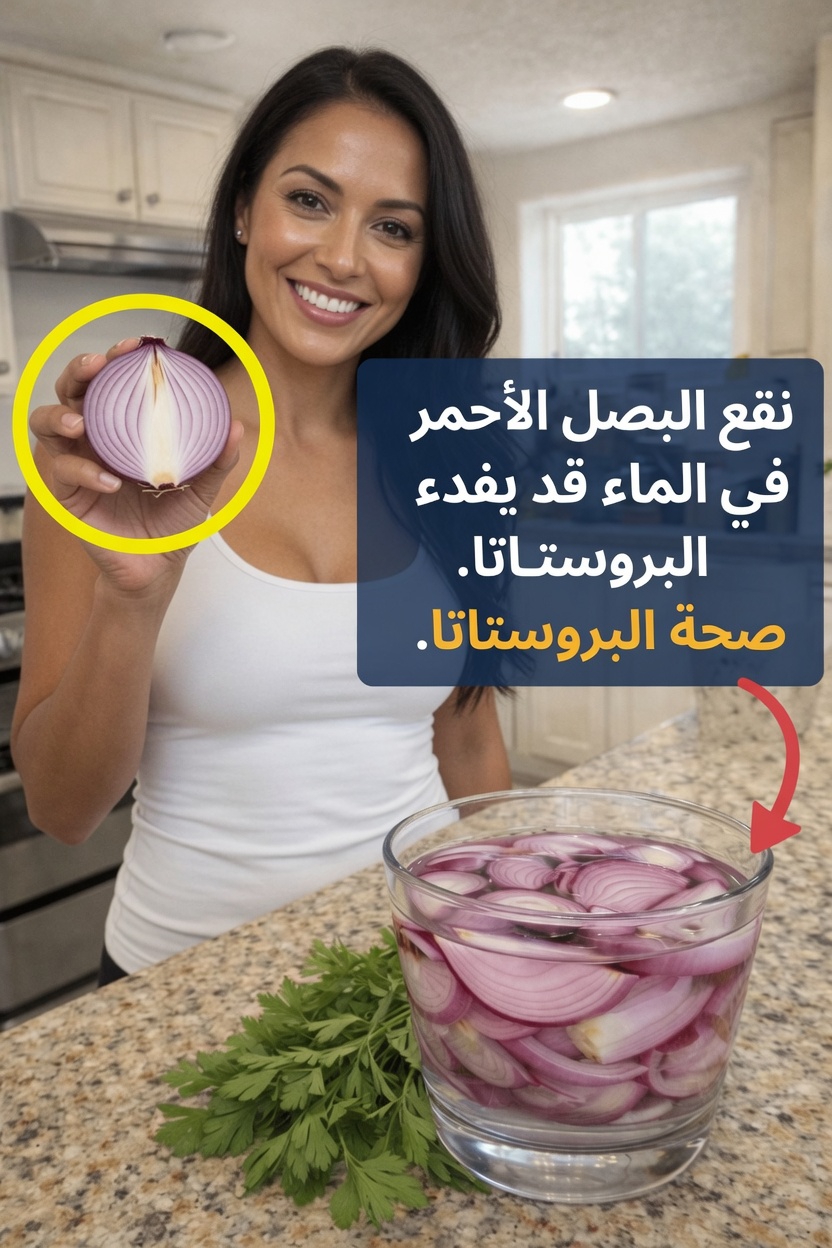 هل جرّبت نقع البصل الأحمر في الماء من أجل العافية اليومية؟