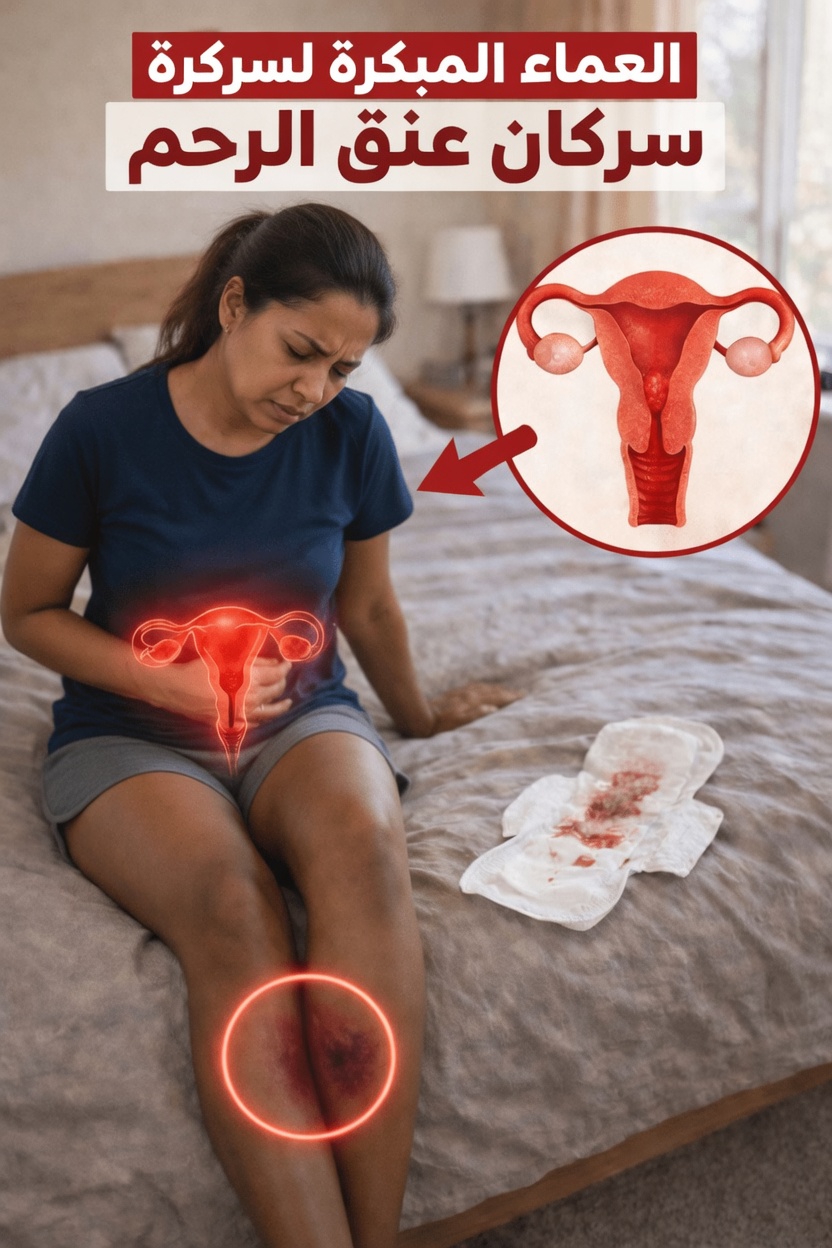 9 علامات تحذيرية مبكرة لسرطان عنق الرحم تتجاهلها معظم النساء حتى فوات الأوان