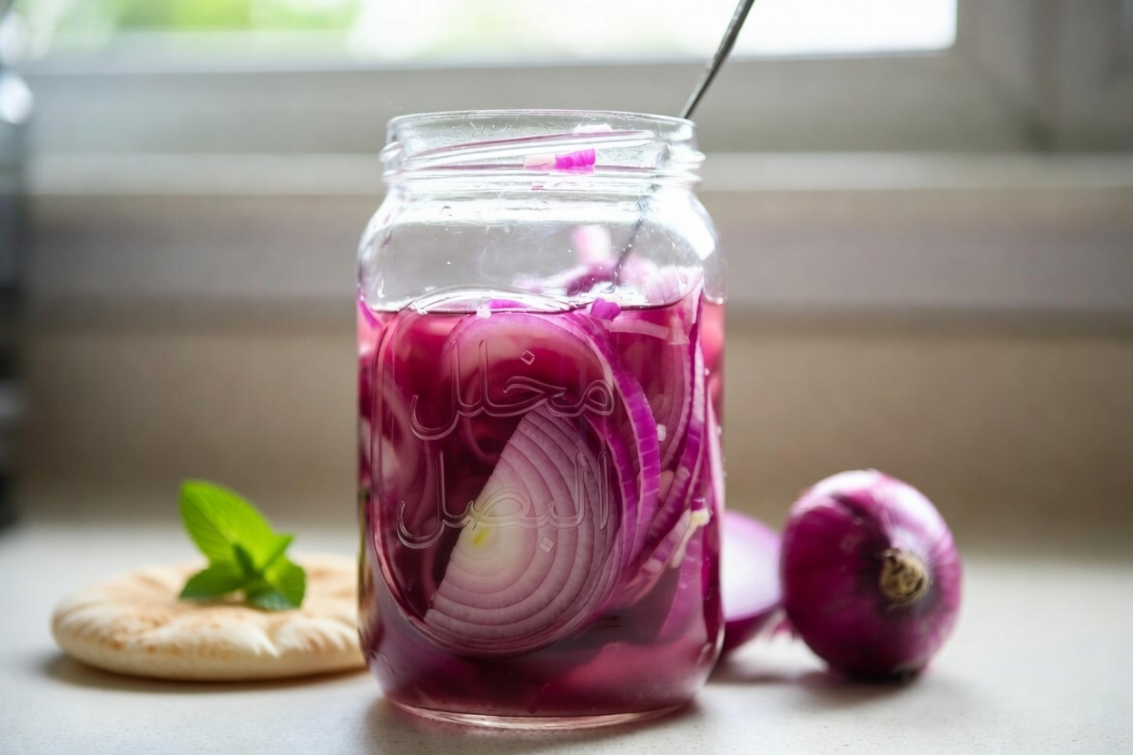 استكشاف وصفة بسيطة للبصل الأحمر المخلل من أجل العافية اليومية