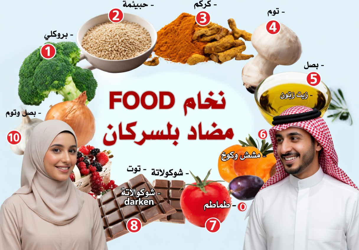 أطعمة يومية قد تدعم صحتك في مكافحة السرطان