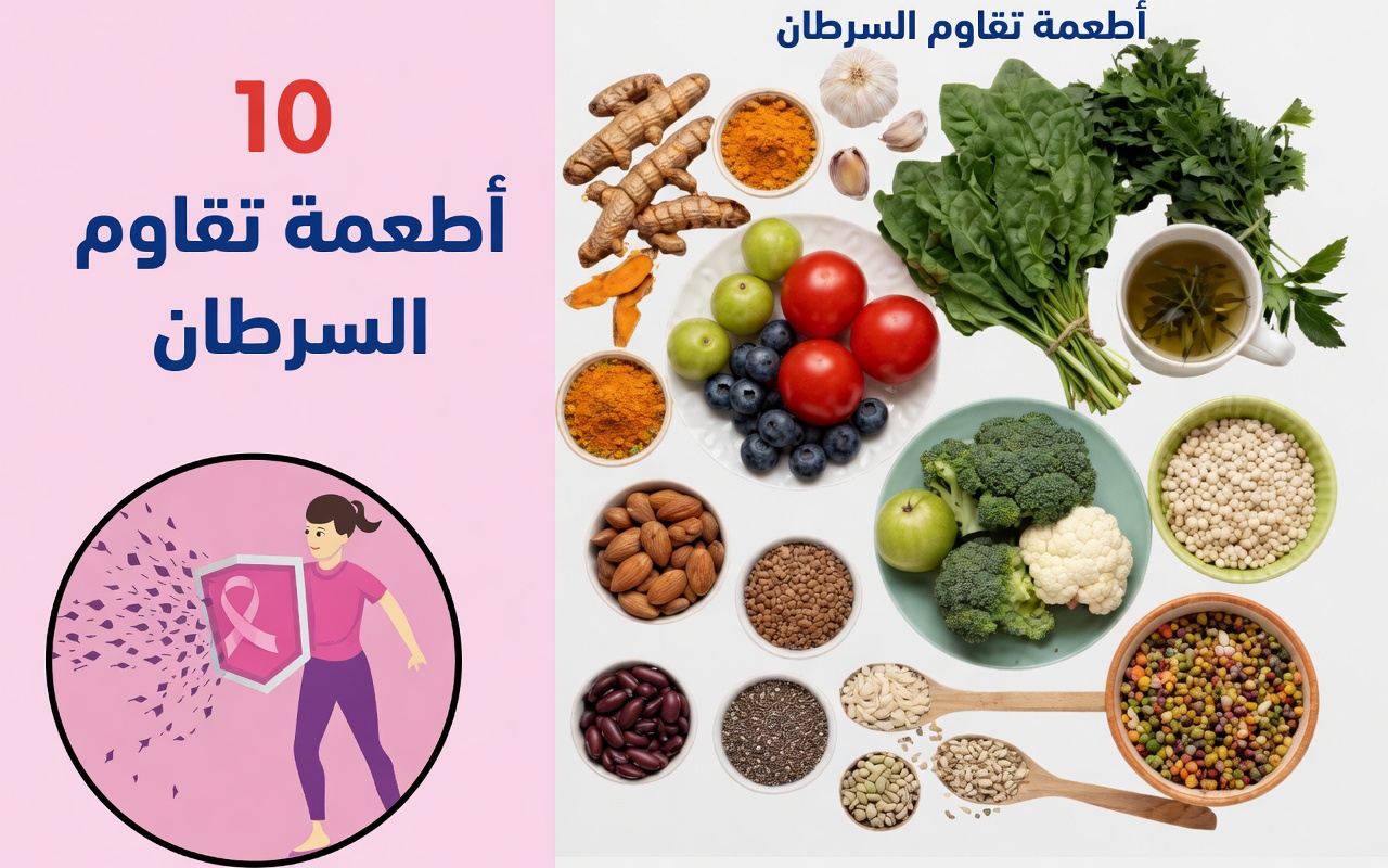 أطعمة يومية قد تدعم صحتك في مكافحة السرطان
