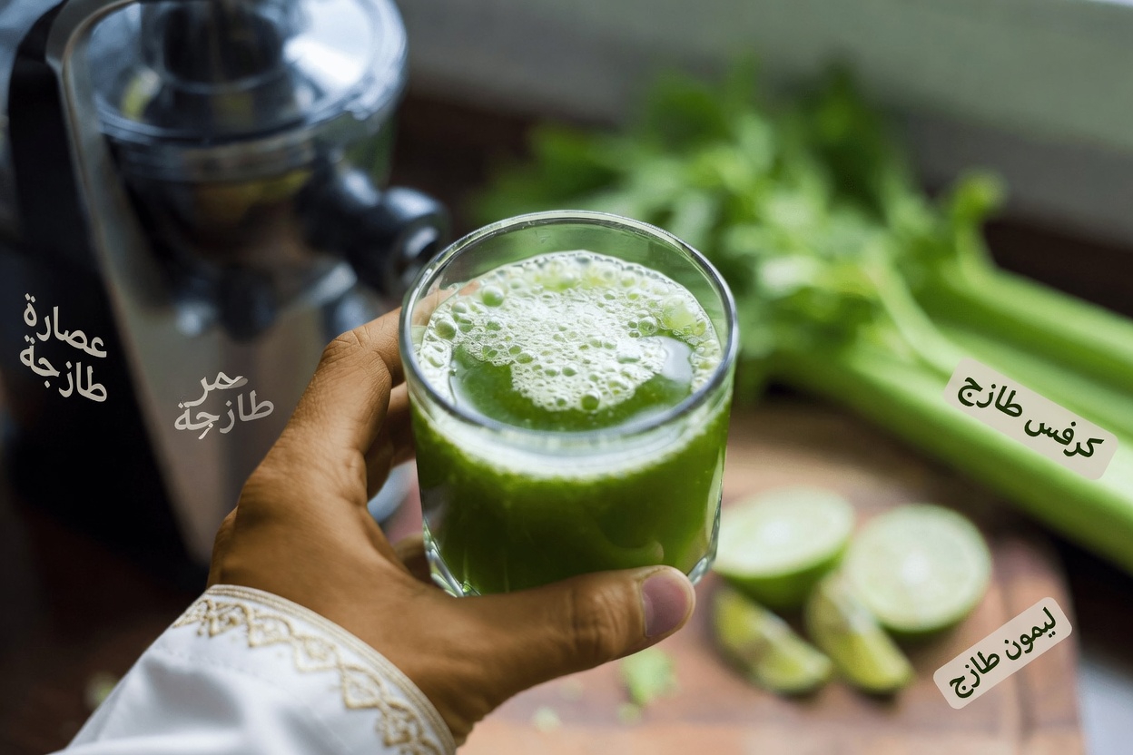 هل عصير الكرفس قوي حقًا إلى هذا الحد؟ ماذا يقول العلم عن هذا المشروب الأخضر الشائع