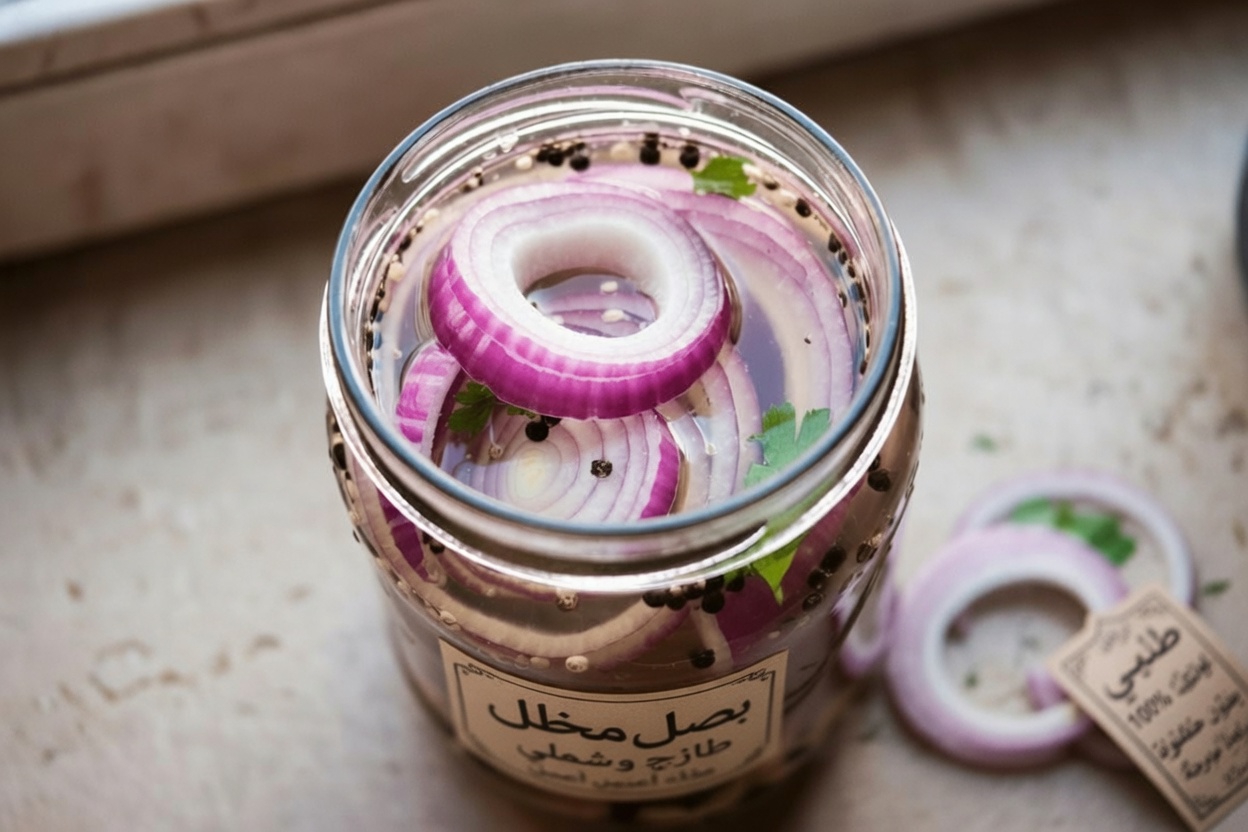 قد تساعد وصفة البصل الأحمر البسيطة هذه في دعم مستويات السكر الصحية في الدم ضمن وجباتك اليومية