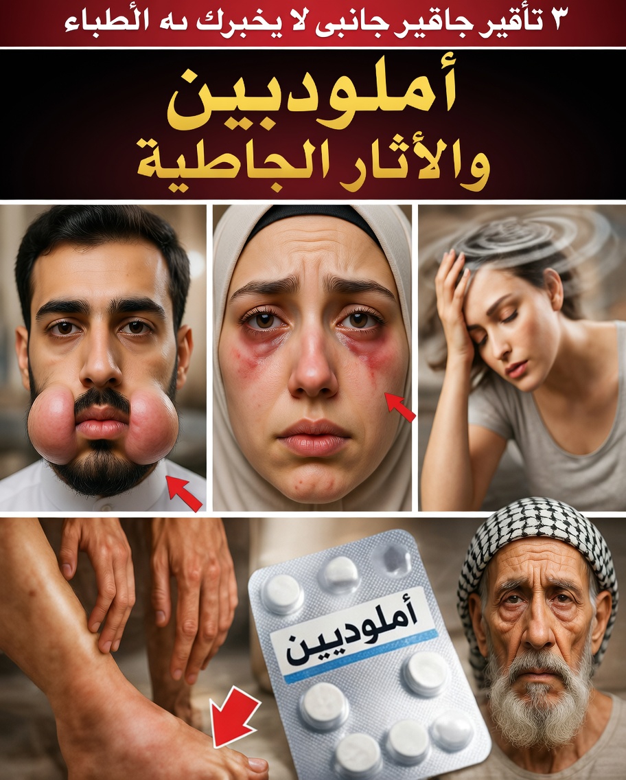 12 من الآثار الجانبية الشائعة لأملوديبين التي يجب أن تعرفها: دليل كامل لزيادة الوعي ومعرفة ما يمكن توقعه