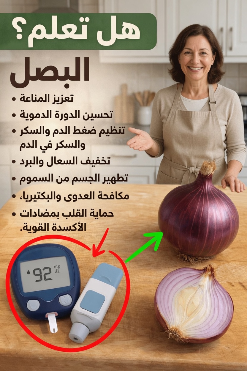 لماذا تأكل العديد من النساء البصل الأحمر؟ العادة اليومية التي تكتسب اهتمامًا لأسباب صحية