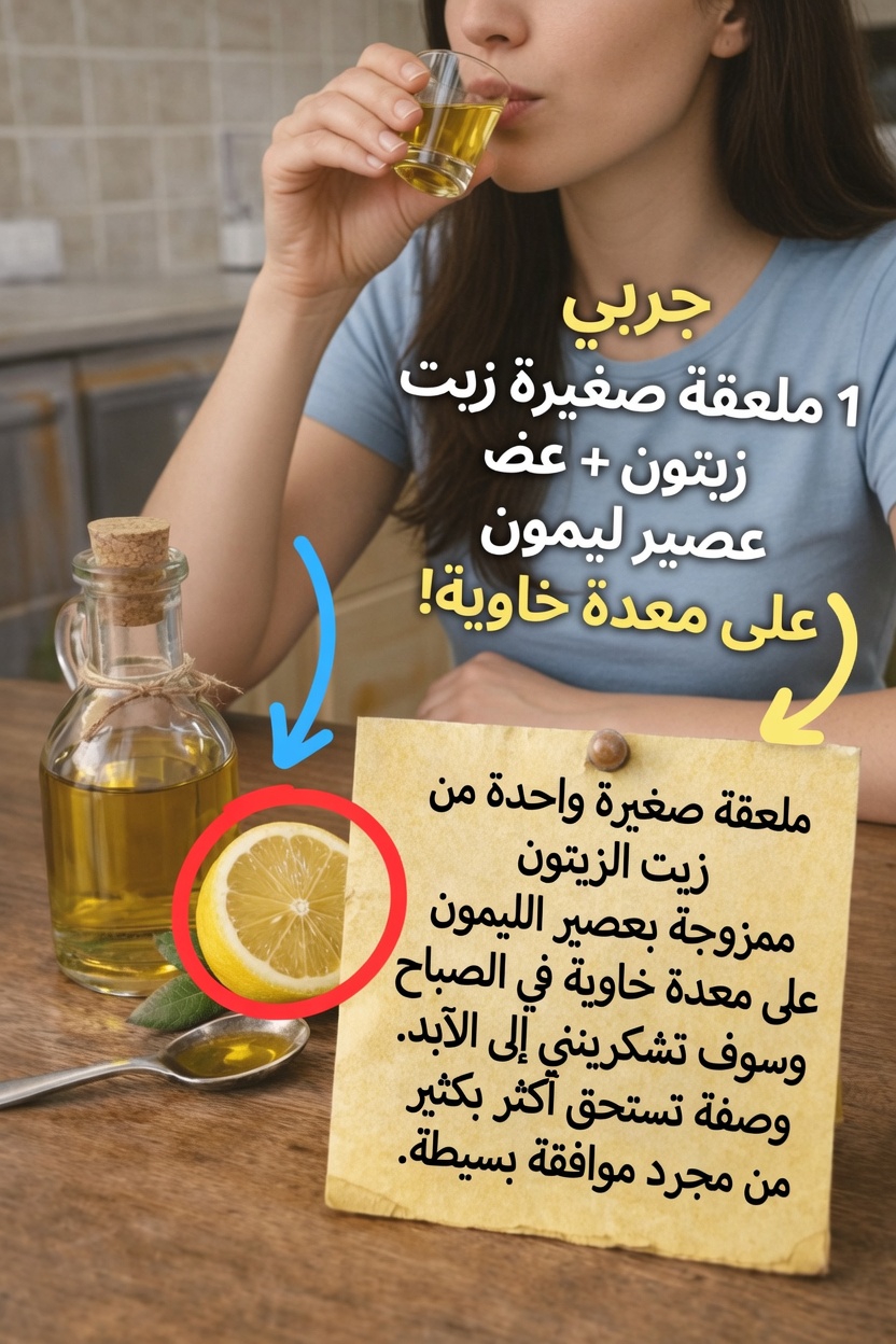 هل شرب زيت الزيتون مع عصير الليمون على معدة فارغة يستحق التجربة حقًا؟