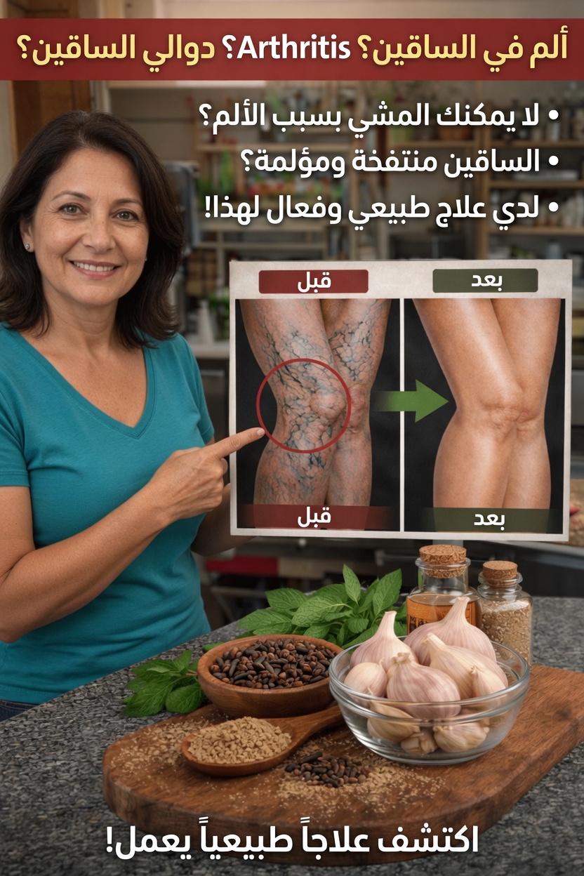 اكتشف عادات يومية طبيعية ومكونات مطبخ بسيطة لدعم راحة الساقين والدورة الدموية الصحية