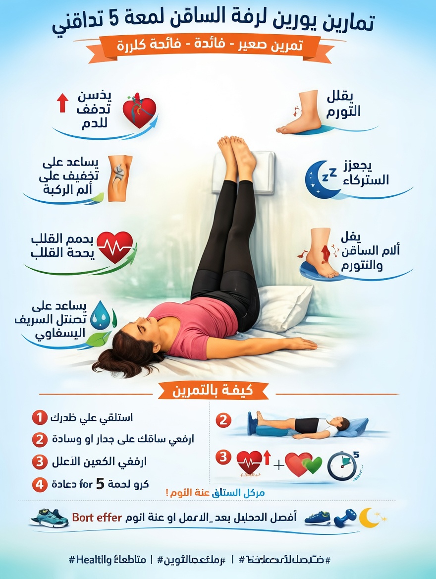 اكتشف عادات يومية بسيطة قد تساعد في دعم الدورة الدموية الصحية في الساقين لدى كبار السن