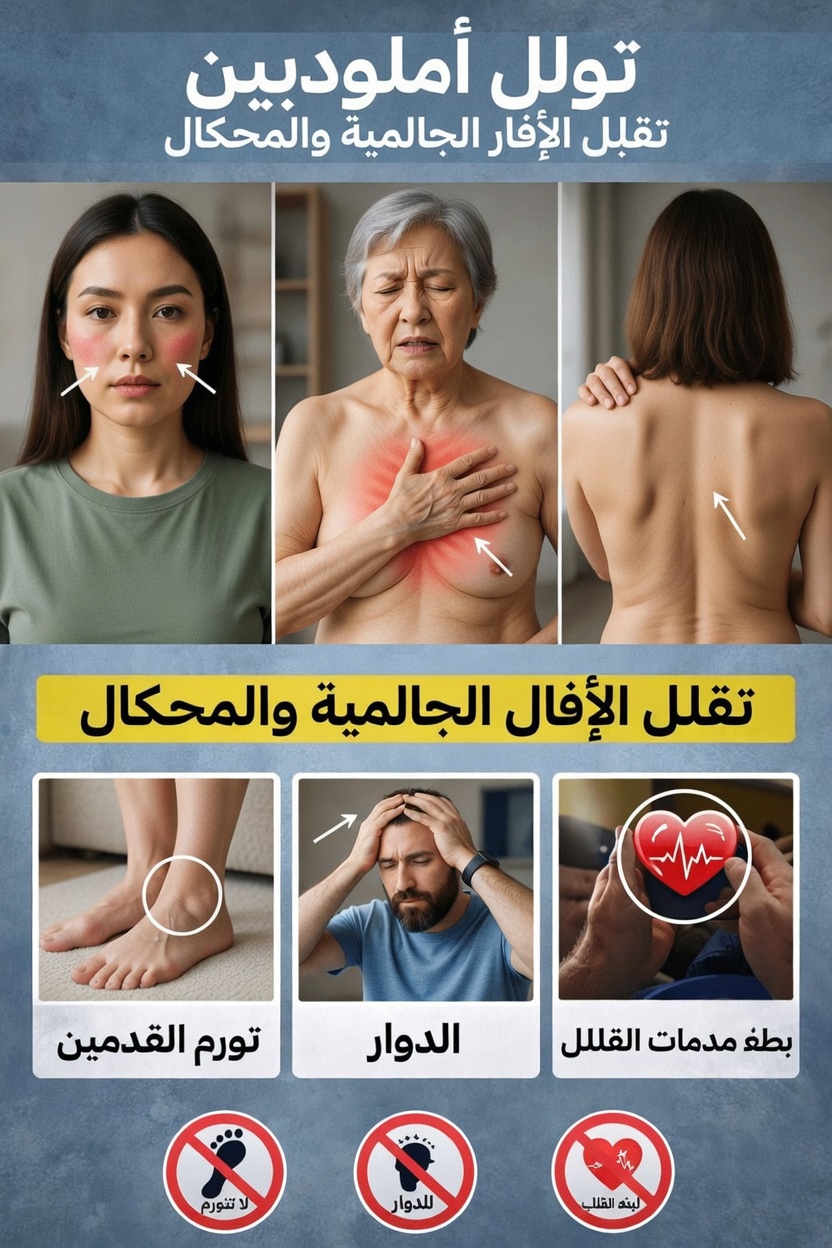 6 آثار جانبية شائعة لأملوديبين قد تواجهها وطرق سهلة للمساعدة في تقليل الانزعاج