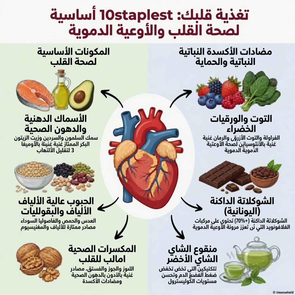 اكتشف وصفة هذه الجرعة اليومية البسيطة التي يستخدمها الكثيرون لدعم صحة القلب ووظائف الشرايين