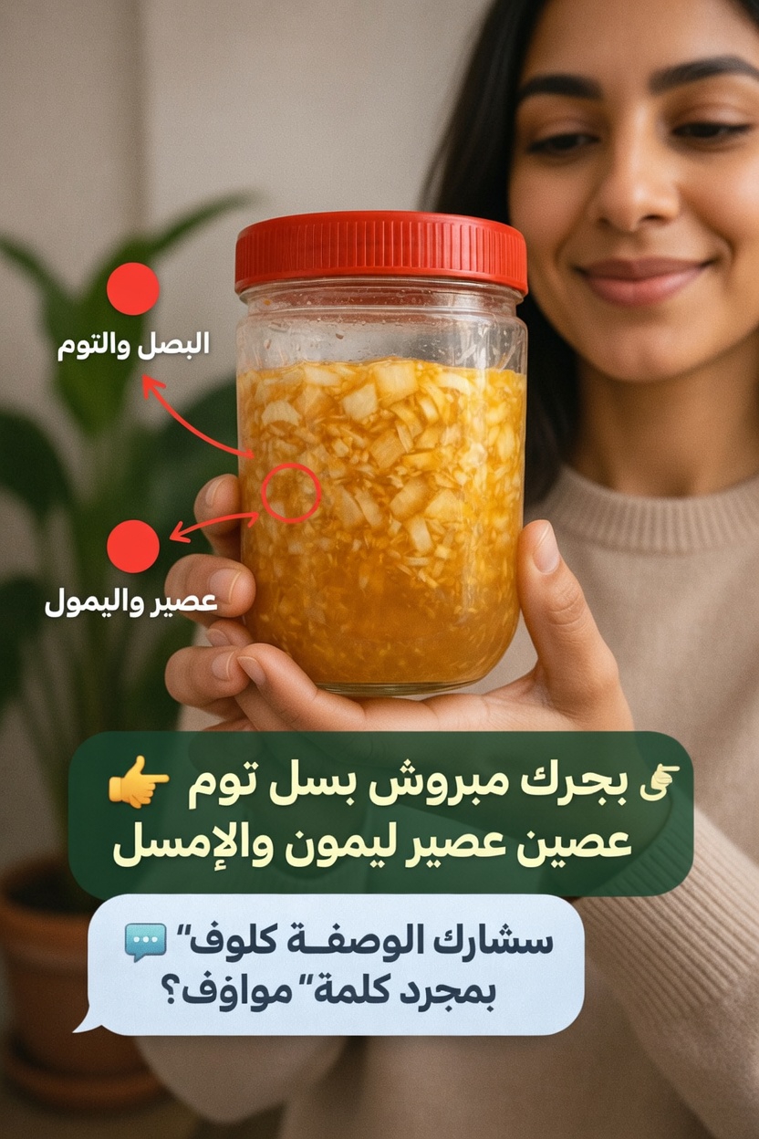 هل جرّبت هذا المزيج البسيط من المطبخ المكوّن من الزنجبيل المبشور والبصل والثوم وعصير الليمون والعسل؟