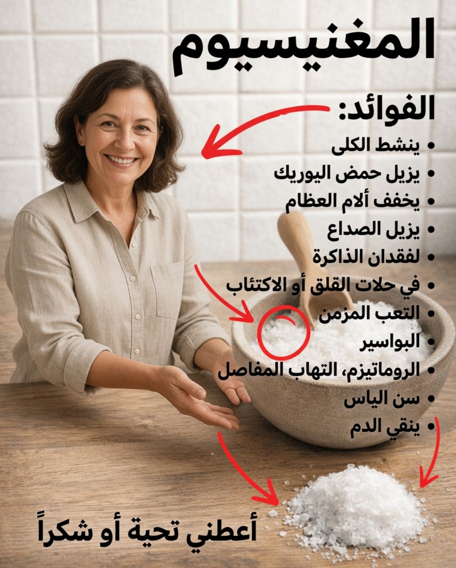 كل ما تحتاج إلى معرفته حول كيف يدعم المغنيسيوم صحتك، من العظام إلى طاقة يومية أفضل