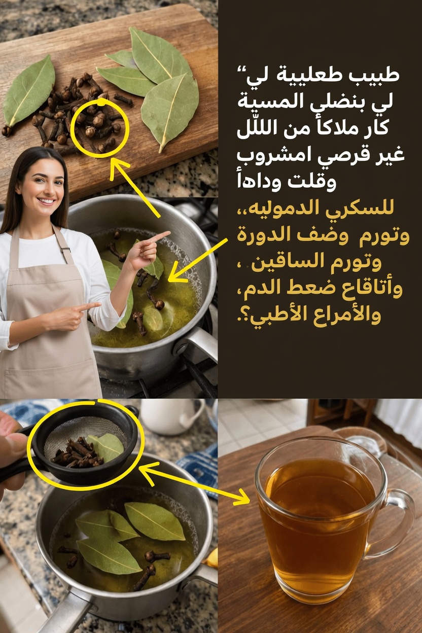 هل جرّبت هذا المشروب البسيط من ورق الغار والقرنفل للعافية اليومية؟
