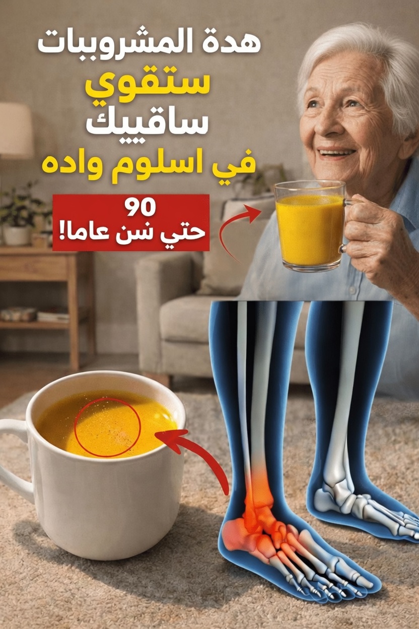 3 مشروبات بسيطة قد تساعد في دعم قوة الساقين والقدرة على الحركة مع التقدم في العمر