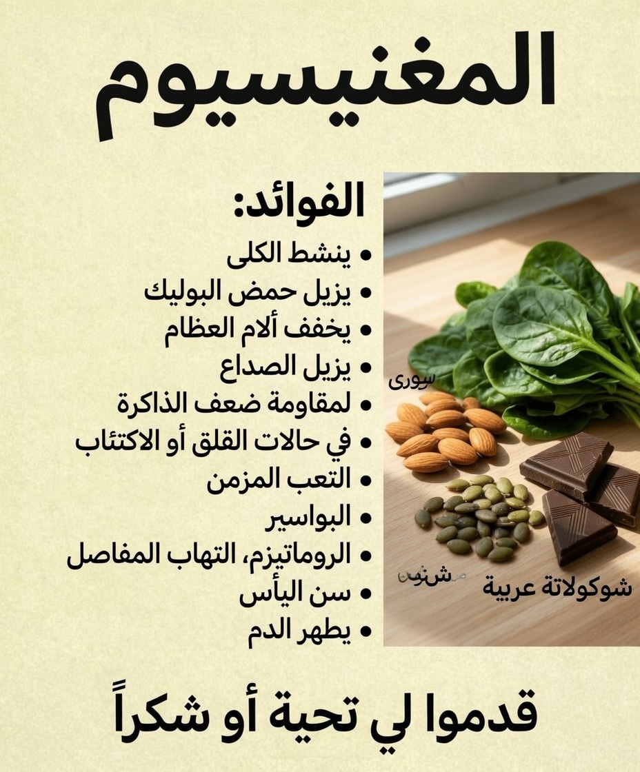كيف يدعم المغنيسيوم مستويات الطاقة والمزاج وصحة العظام وأكثر في روتينك اليومي للعافية