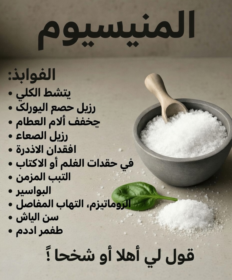 كيف يدعم المغنيسيوم مستويات الطاقة والمزاج وصحة العظام وأكثر في روتينك اليومي للعافية