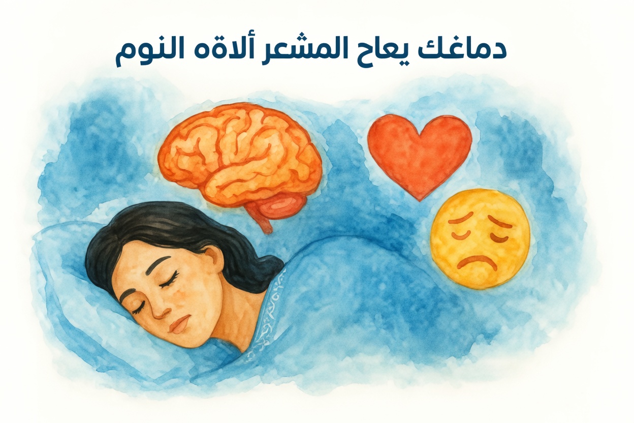 ما الذي قد تشير إليه تغيرات الوجه أثناء النوم بشأن مخاطر صحة الدماغ