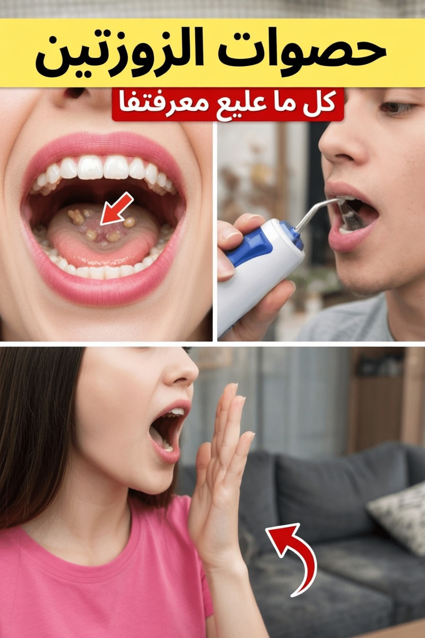 حصوات اللوزتين: كل ما تحتاج إلى معرفته