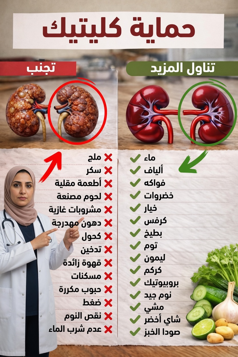 اكتشف كيف تحمي كليتيك طبيعيًا بهذه العادات اليومية الأساسية والخيارات الغذائية الذكية