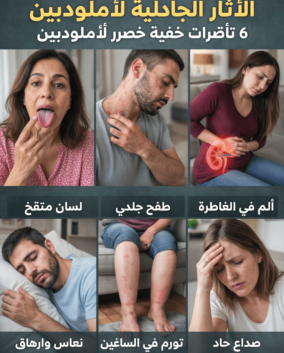 ما هي الآثار الجانبية الستة الشائعة لأملوديبين، وماذا يمكنك أن تفعل حيالها؟