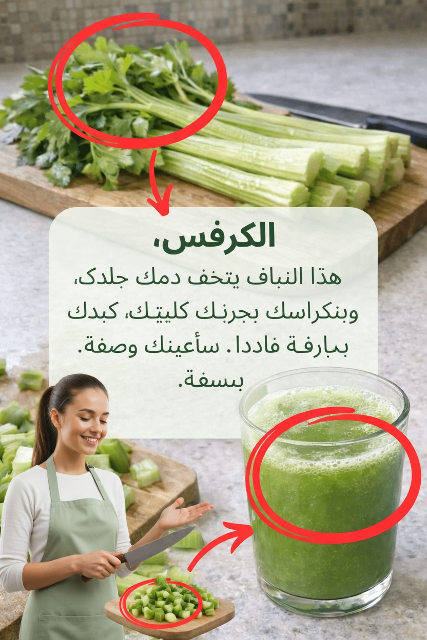 اكتشف موضة عصير الكرفس البسيط: ماذا يقول العلم عن هذا المشروب الأخضر الشائع