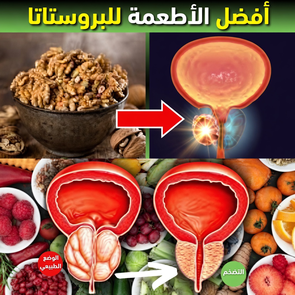 اكتشف طرقًا بسيطة لدعم صحة البروستاتا والجهاز البولي من خلال الأطعمة اليومية