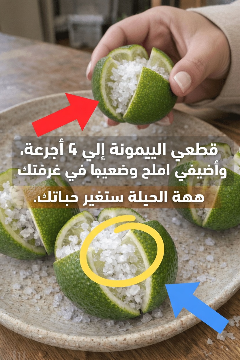 لماذا يضع الناس الليمون المقطّع مع الملح في غرفة نومهم؟ نظرة أقرب إلى هذه العادة المنزلية الشائعة
