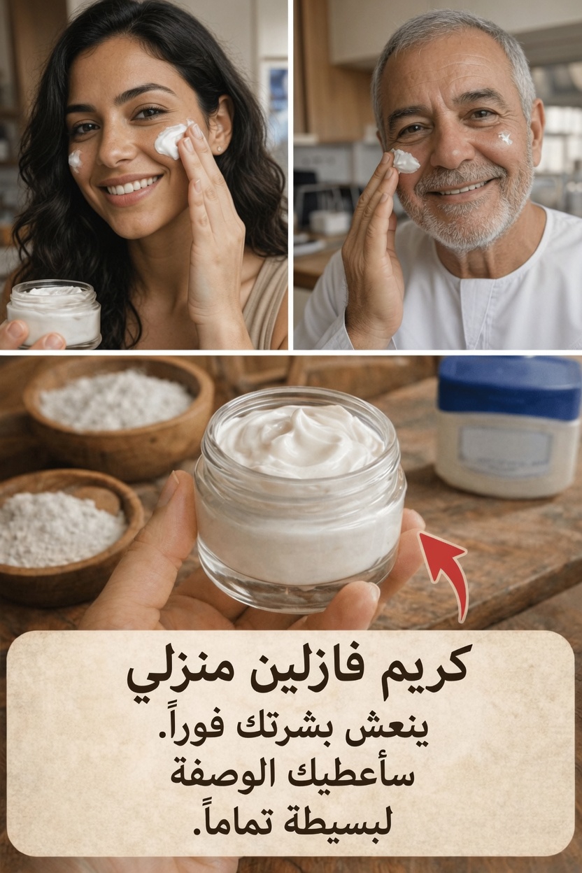 كيفية صنع مرطب منزلي بسيط بالفازلين لبشرة أكثر نعومة