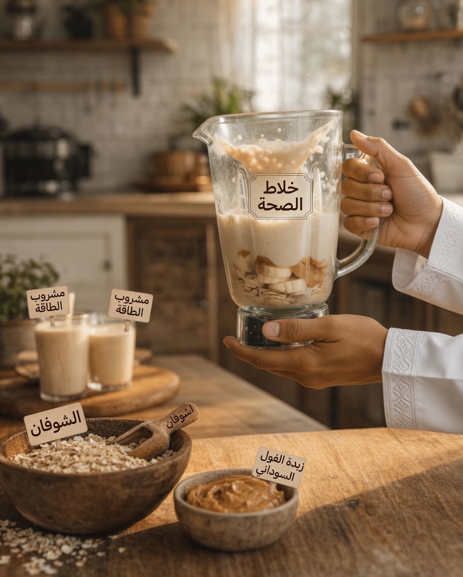 كيف يمكن لروتين سموذي صباحي بسيط أن يدعم طاقتكِ وعافيتكِ بعد سن الخمسين