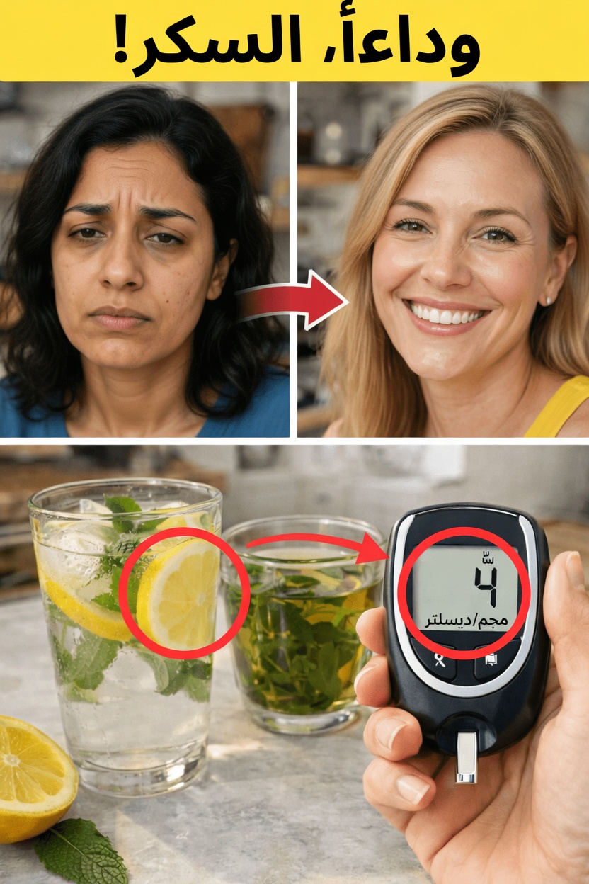 كيفية تحضير هذا المشروب البسيط بالليمون والنعناع يوميًا لدعم مستويات السكر الصحية في الدم