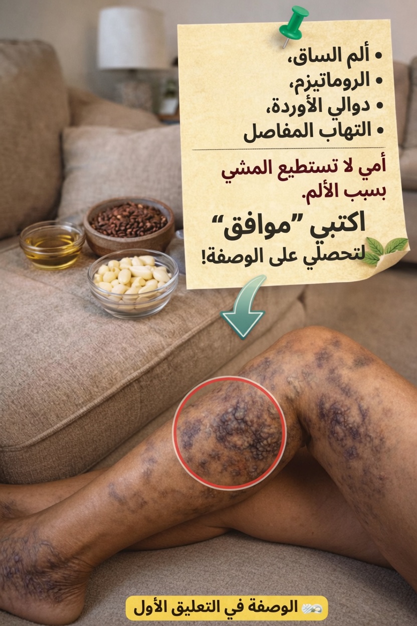 الثوم والقرنفل لراحة أفضل للساقين: عادات يومية بسيطة لدعم الدورة الدموية