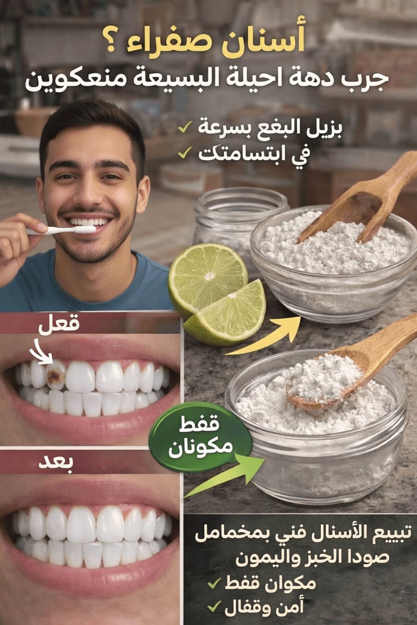 ما يجب أن تعرفه قبل استخدام صودا الخبز لتبييض أسنانك