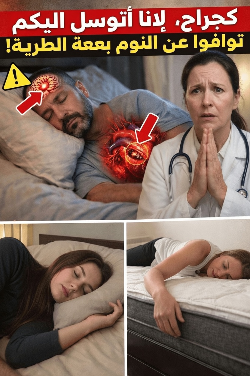 جرّاح قلب يكشف أن وضعية النوم الشائعة هذه قد تؤثر في خطر إصابتك بالسكتة الدماغية أثناء الليل - نصائح صحية لكبار السن