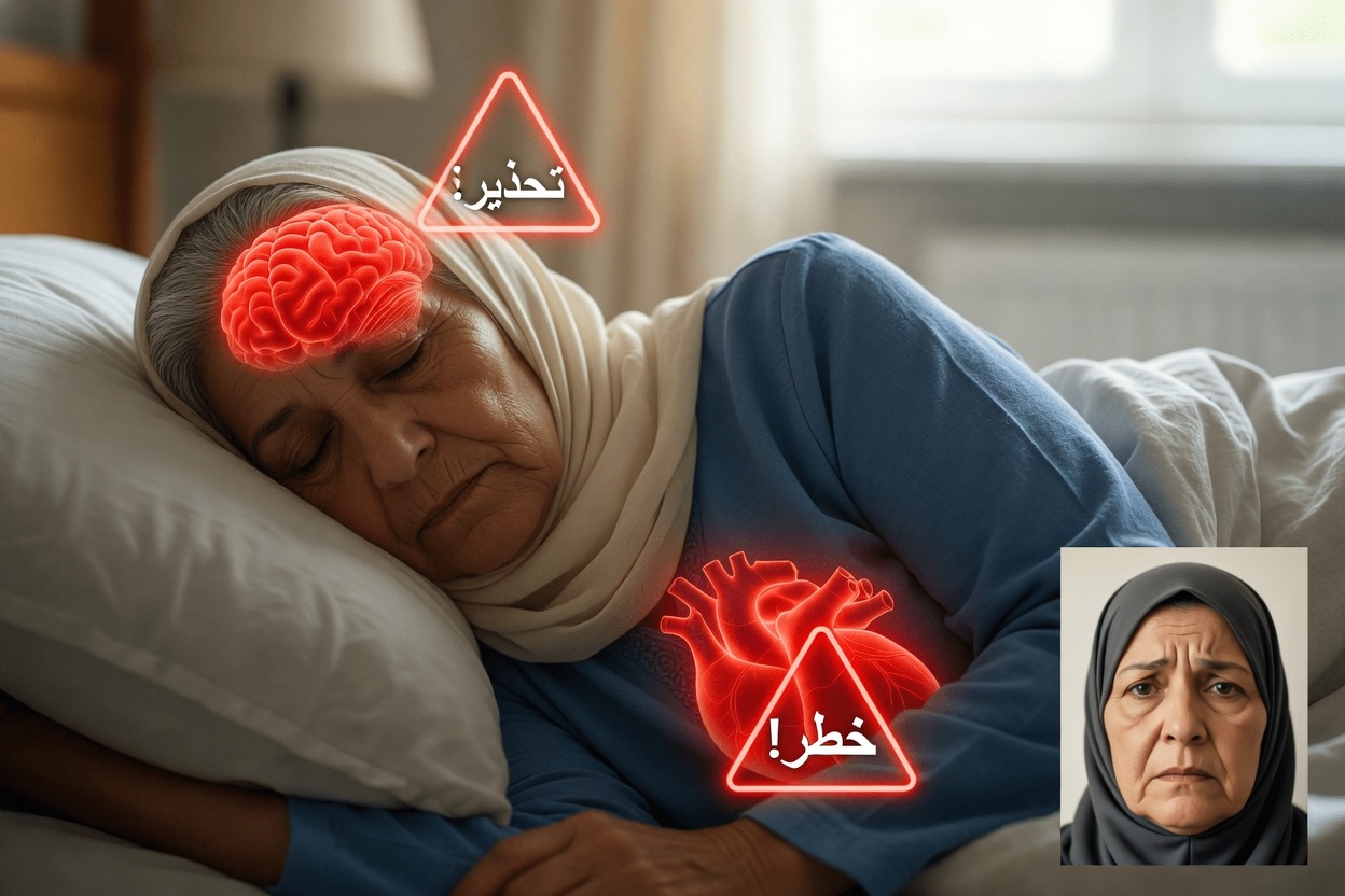 جرّاح قلب يكشف أن وضعية النوم الشائعة هذه قد تؤثر في خطر إصابتك بالسكتة الدماغية أثناء الليل - نصائح صحية لكبار السن