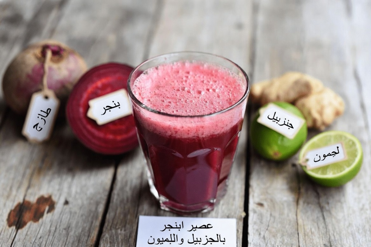 اكتشف عادة العصير اليومية البسيطة التي تدعم الدورة الدموية الصحية وضغط الدم الطبيعي بشكل طبيعي