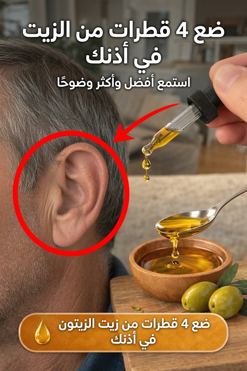 هل سبق أن جرّبت وضع بضع قطرات من زيت الزيتون في أذنك؟