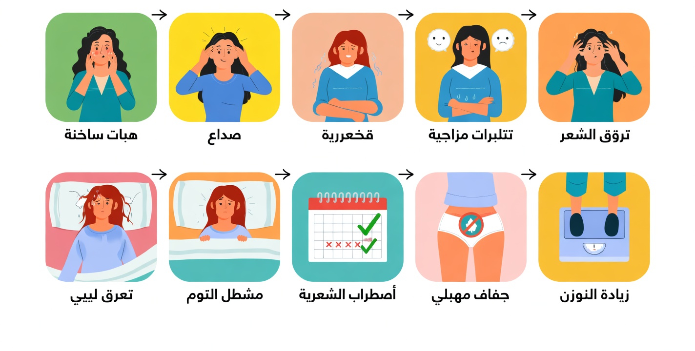 9 علامات تدل على أنكِ تمرين فعلاً بسنّ اليأس: ما يجب أن تعرفه كل امرأة في الأربعينيات والخمسينيات من عمرها