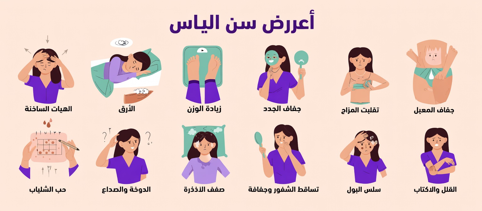 9 علامات تدل على أنكِ تمرين فعلاً بسنّ اليأس: ما يجب أن تعرفه كل امرأة في الأربعينيات والخمسينيات من عمرها