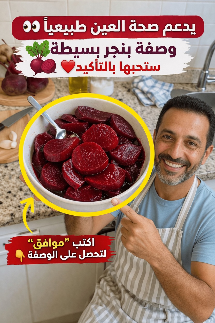 كيفية إعداد وصفة بسيطة بالشمندر قد تساعد في دعم صحة عينيك بشكل طبيعي