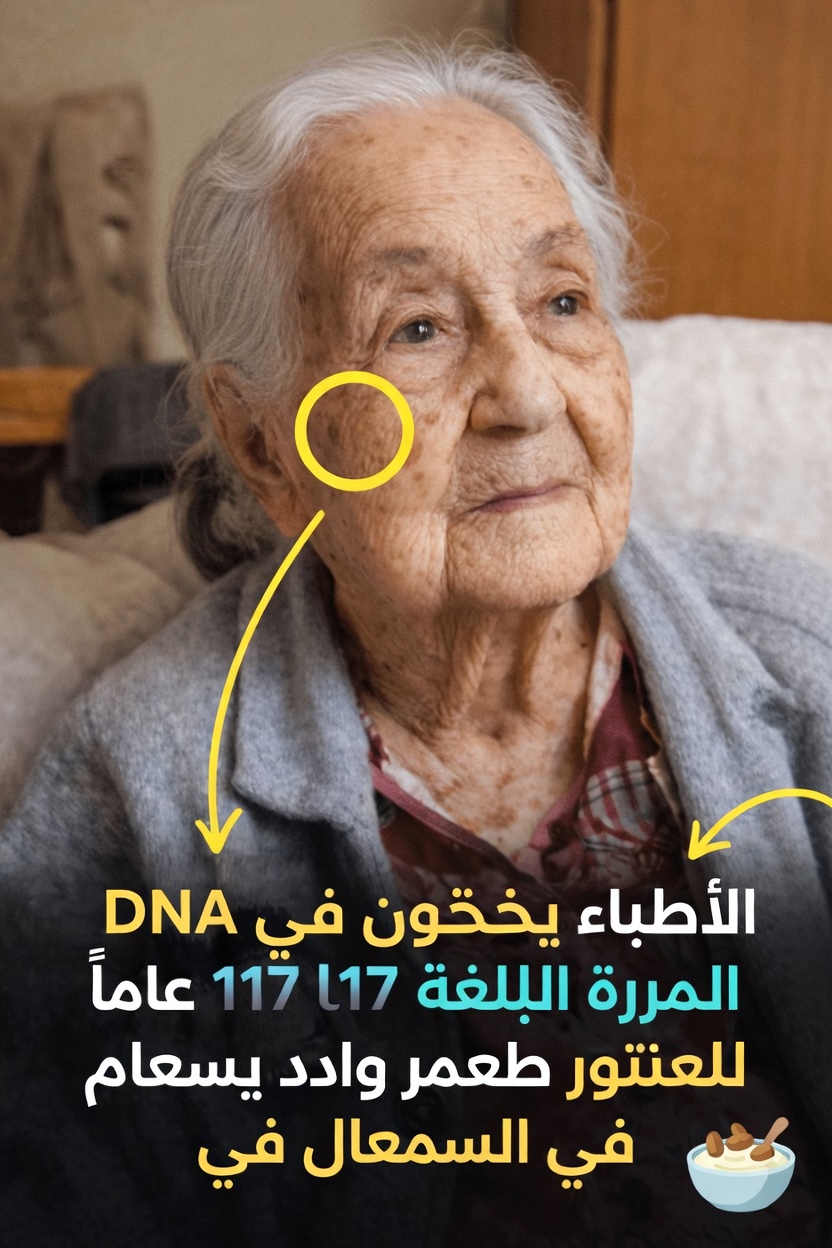 حلّل العلماء الحمض النووي لامرأة عاشت 117 عامًا واكتشفوا نوعًا واحدًا من الطعام قد يساهم في إطالة العمر