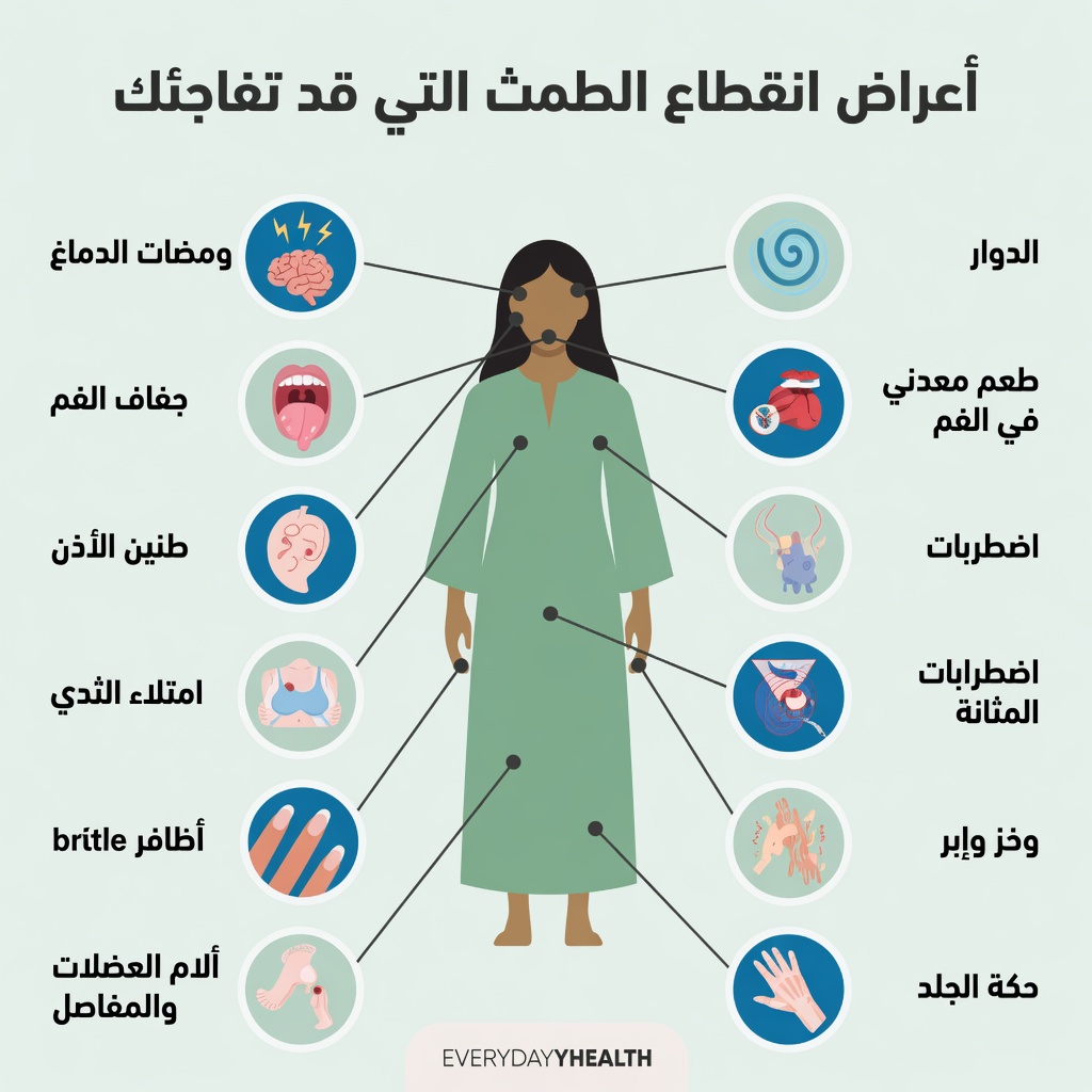 9 أعراض أقل شهرة لانقطاع الطمث تتجاهلها كثير من النساء وعادات يومية بسيطة قد تساعد