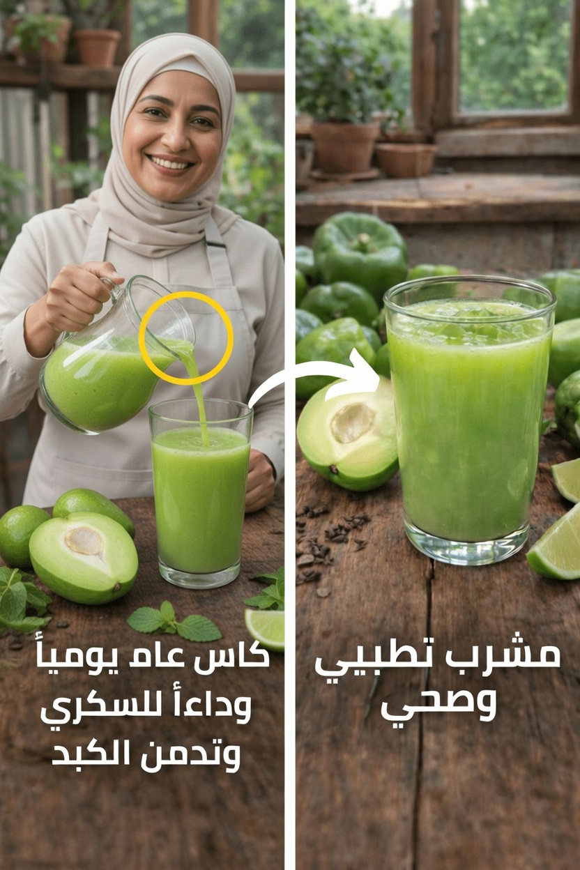 هل يمكن لمشروب أخضر يومي بسيط أن يدعم حقًا تحسين الدورة الدموية، وتوازن سكر الدم، وصحة الكبد؟