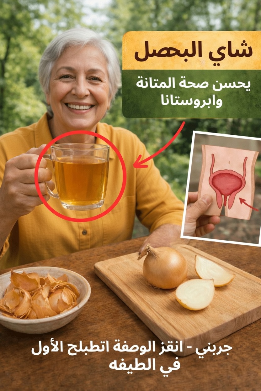 هل جرّبت شاي البصل لراحة المسالك البولية اليومية؟