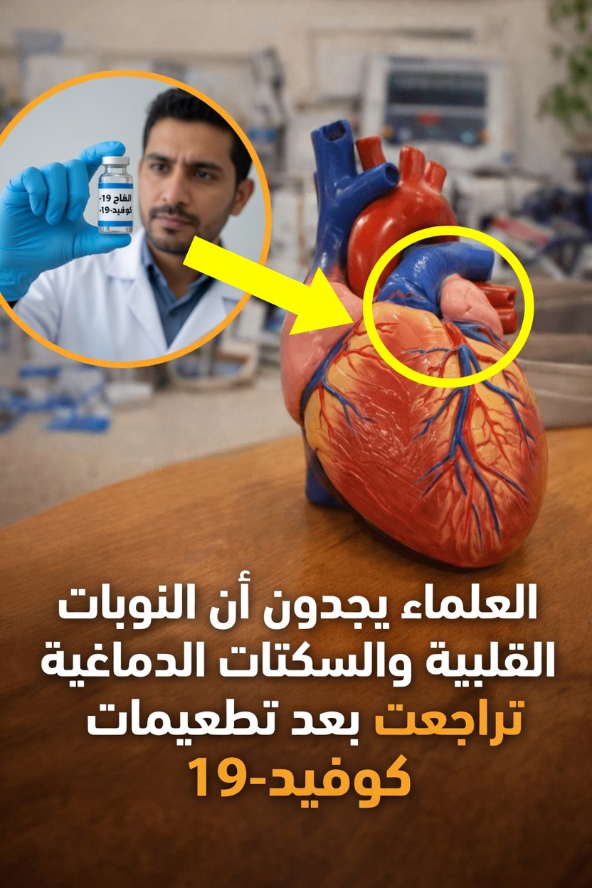 ما الذي كشفته دراسة ضخمة شملت 46 مليون بالغ عن النوبات القلبية والسكتات الدماغية بعد لقاحات كوفيد-19؟