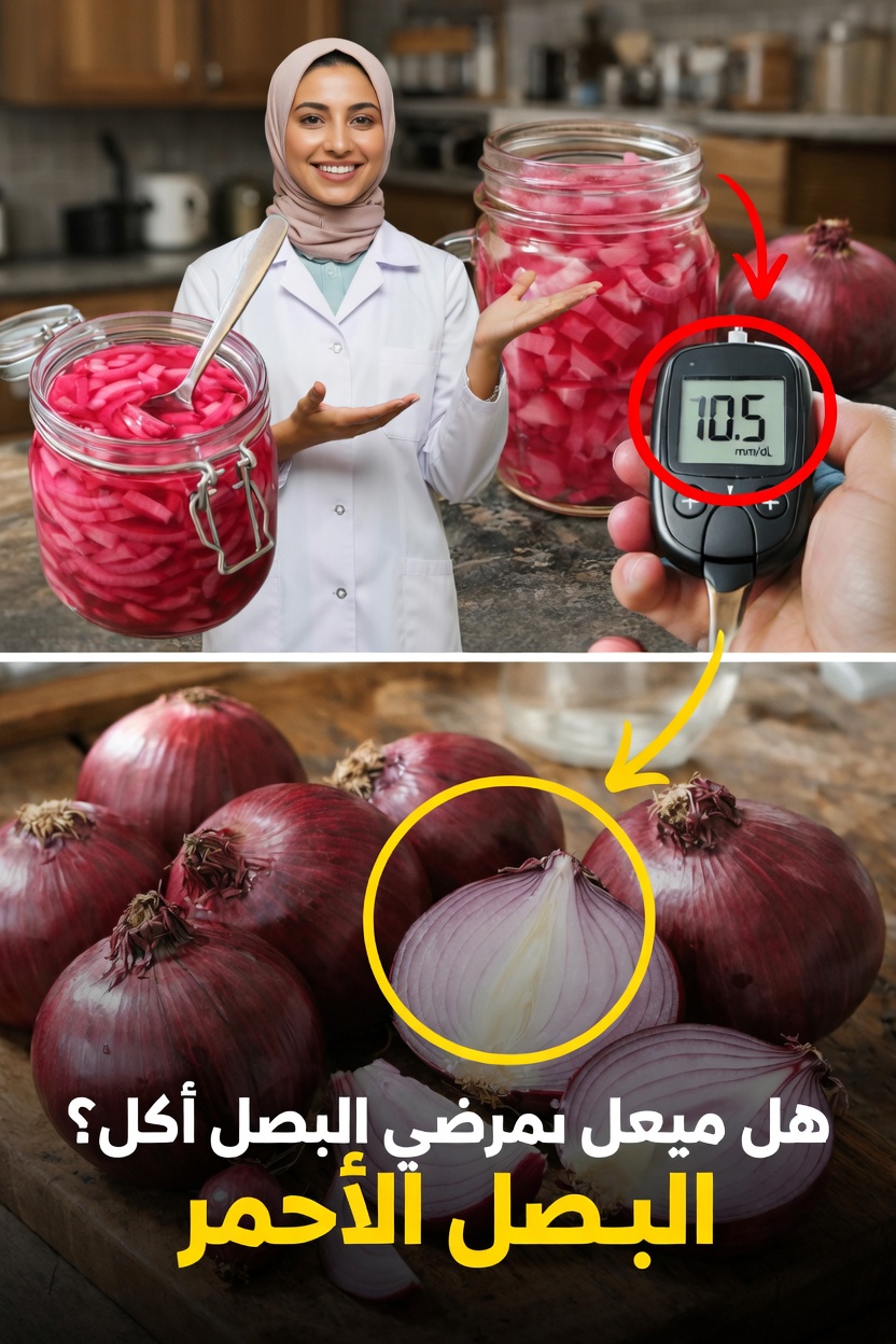 هل جرّبت مخلل البصل الأحمر البسيط هذا للعافية اليومية؟