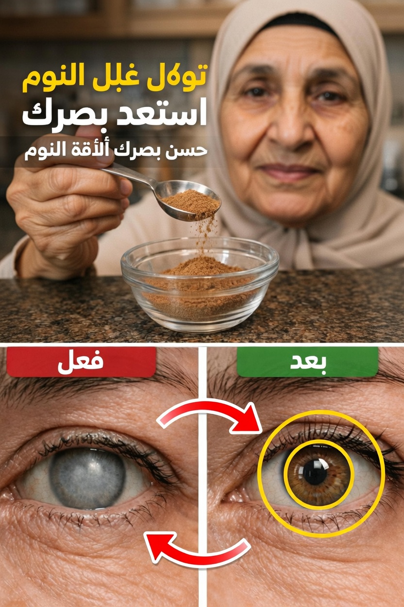 اكتشف عادة الملعقة قبل النوم التي يستكشفها البالغون فوق الستين لدعم بصرهم طبيعيًا