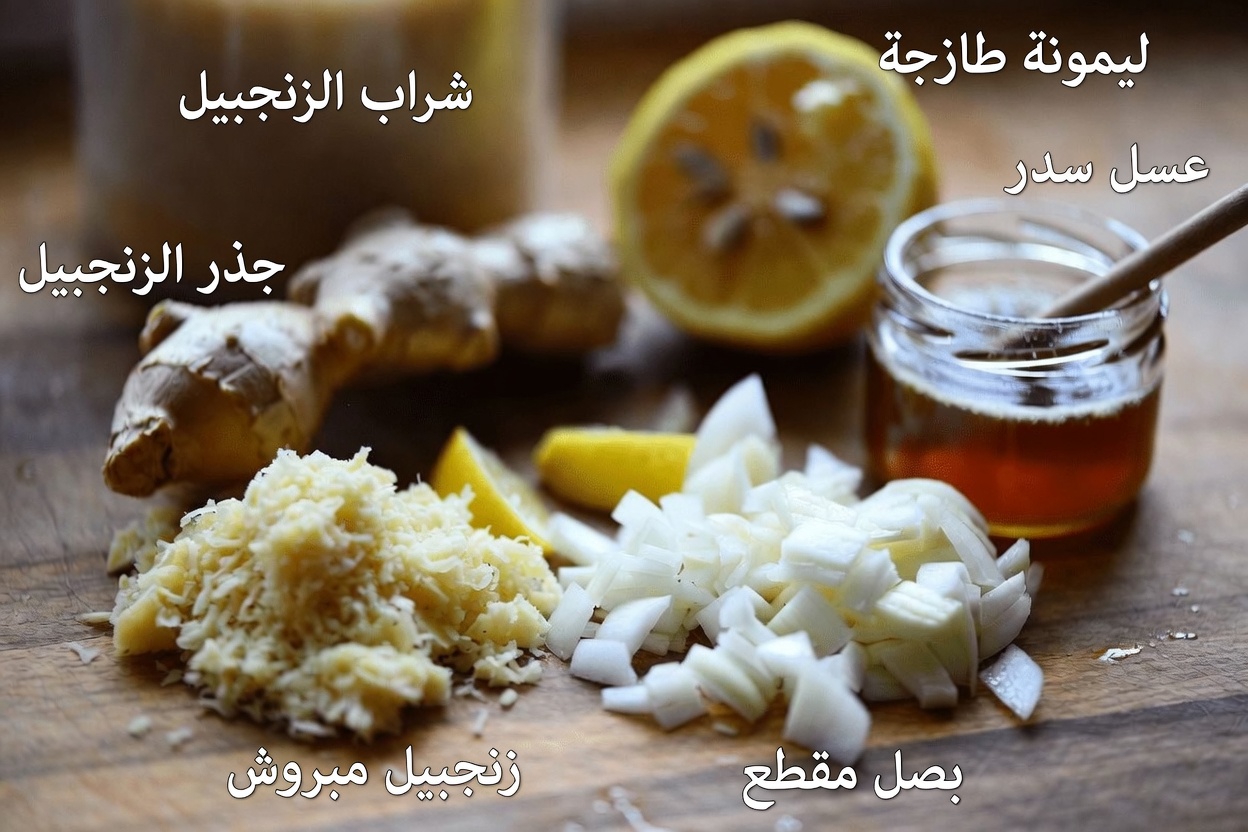 هل جرّبت هذا المزيج البسيط من الزنجبيل والبصل والثوم والليمون والعسل؟
