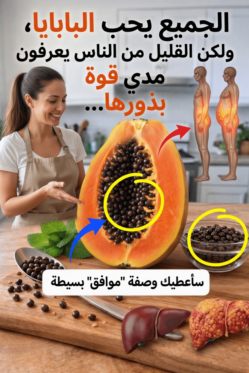 بذور البابايا: ما الذي يحبه الجميع في الثمرة، لكن القليلين يعرفون عن البذور القوية بداخلها