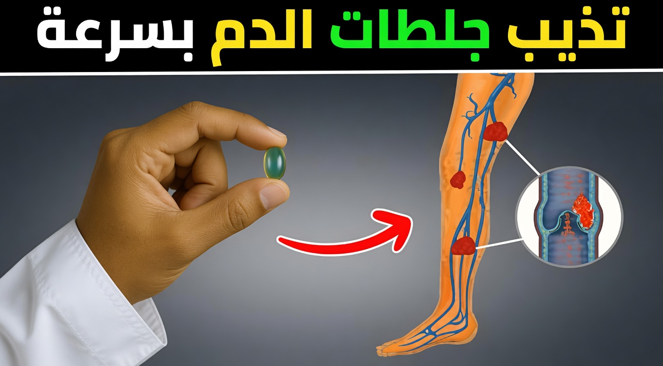 فيتامين واحد يوميًا لإذابة جلطات الدم في الساقين: نصيحة طبيب قلب